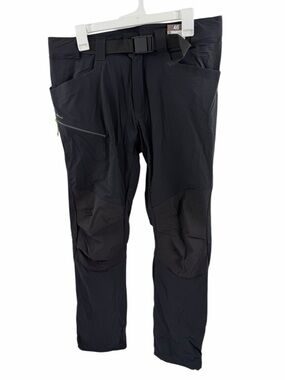 Decathlon Men's Black Performance Hiking Pants Size 36x34 New‎ with tags